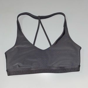 Under Armour Gray Unlined Sports Bra